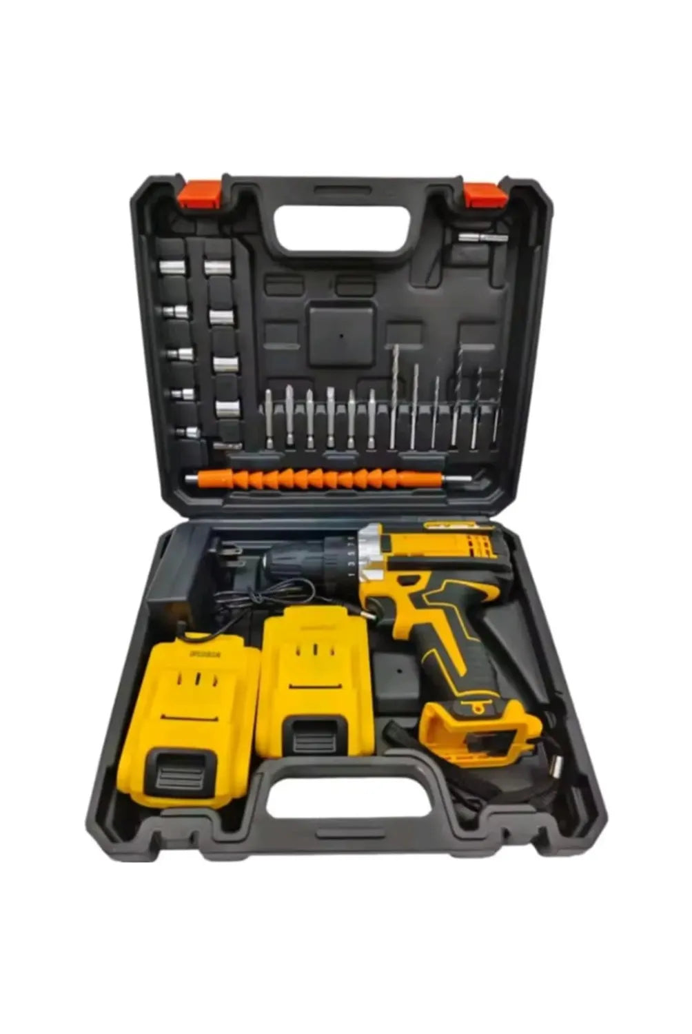 Taladro amarillo doble batería 48V